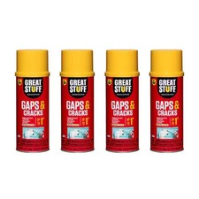 Gaps and Cracks Insulating Spray Foam Sealant 12 oz. Weather-Tight Seal 4-Pack 