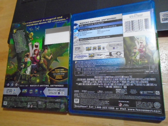RARE OOP BEST BUY Epic BLU-RAY 3D Ice Age BEYONCE aerosmith st Pitbull slipcover