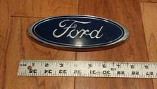Vintage Ford Blue Oval Emblem M-19520-b 8 X 3 Metal Logo