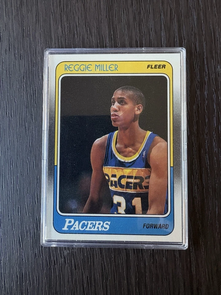 Fleer Reggie Miller 1988 Foto 2 de 4