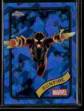 Topps 2025 Topps Chrome Sapphire Edition Marvel Sunfire #22
