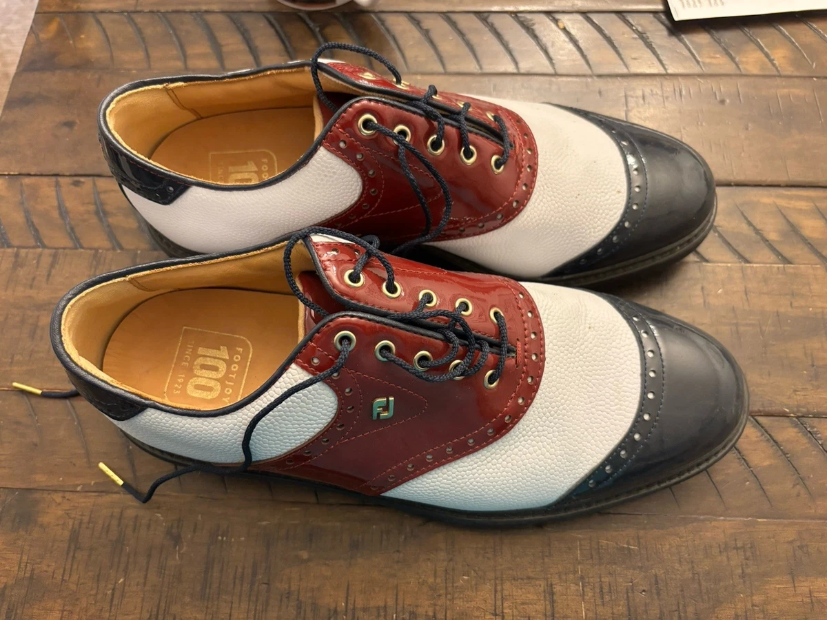 FootJoy Golf Shoes Mens 8 M Tan Leather City Street Style Oxford Lace Up 56401 Footjoy Street Golf Shoes for sale - eBay main image 3