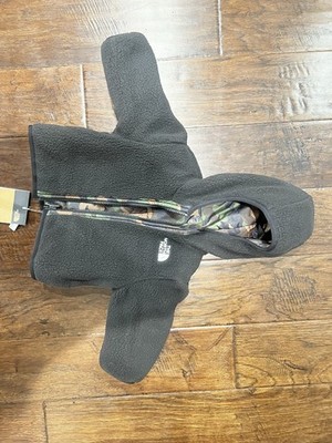 The North Face Hooded Fleece Bodysuit & Camouflage Jacket Set, Fall/Winter