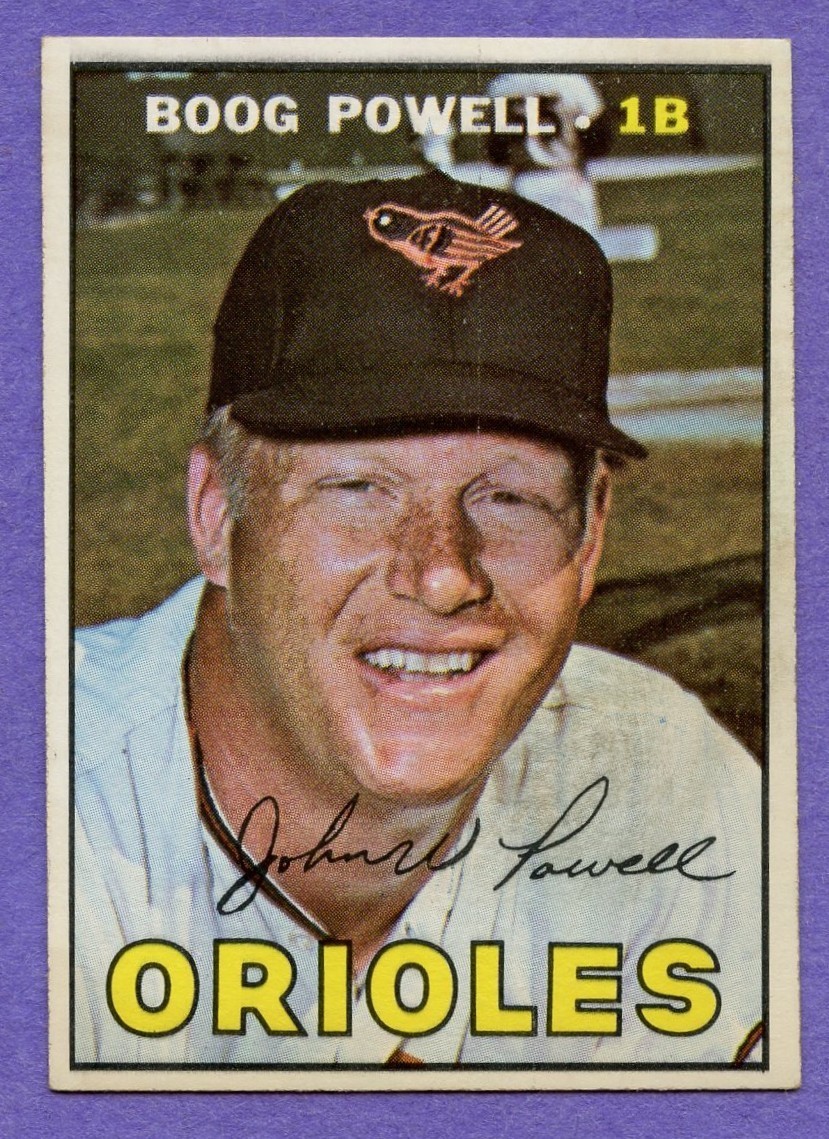 1967 Topps Boog Powell #230 Orioles EX-MT