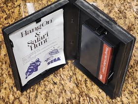 Hang-On / Safari Hunt (Sega Master System) Tested - Complete In Box Cib