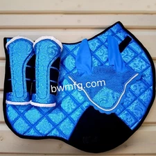 Glitter Jumping Saddle Pad Horse Equestrian Sparkly