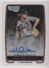 2012 Bowman Draft Chrome Draft Picks Auto Michael Wacha #BCA-MW Auto dd2
