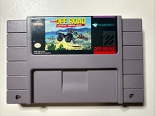 Super Off Road: The Baja (Super Nintendo Entertainment System) Cart Only Tested