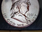 1961 Franklin Half Dollar BU