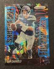 Darnold Blue Ice Prizm Fireworks /99 #3 2025