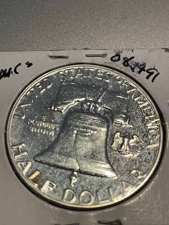 1958-franklin-half-dollar-gem-proof-90-silver-ebay