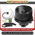 Front HVAC Blower Motor & Resistor for Chevrolet Silverado 1500 GMC Sierra 1500