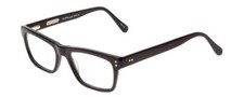 Ernest Hemingway 4665 Unisex Cateye Acetate Designer Eyeglasses Gloss Black 53mm