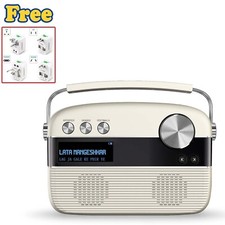 Saregama Carvaan Hindi Portable Music Player with 5000 Songs FM BT AUX