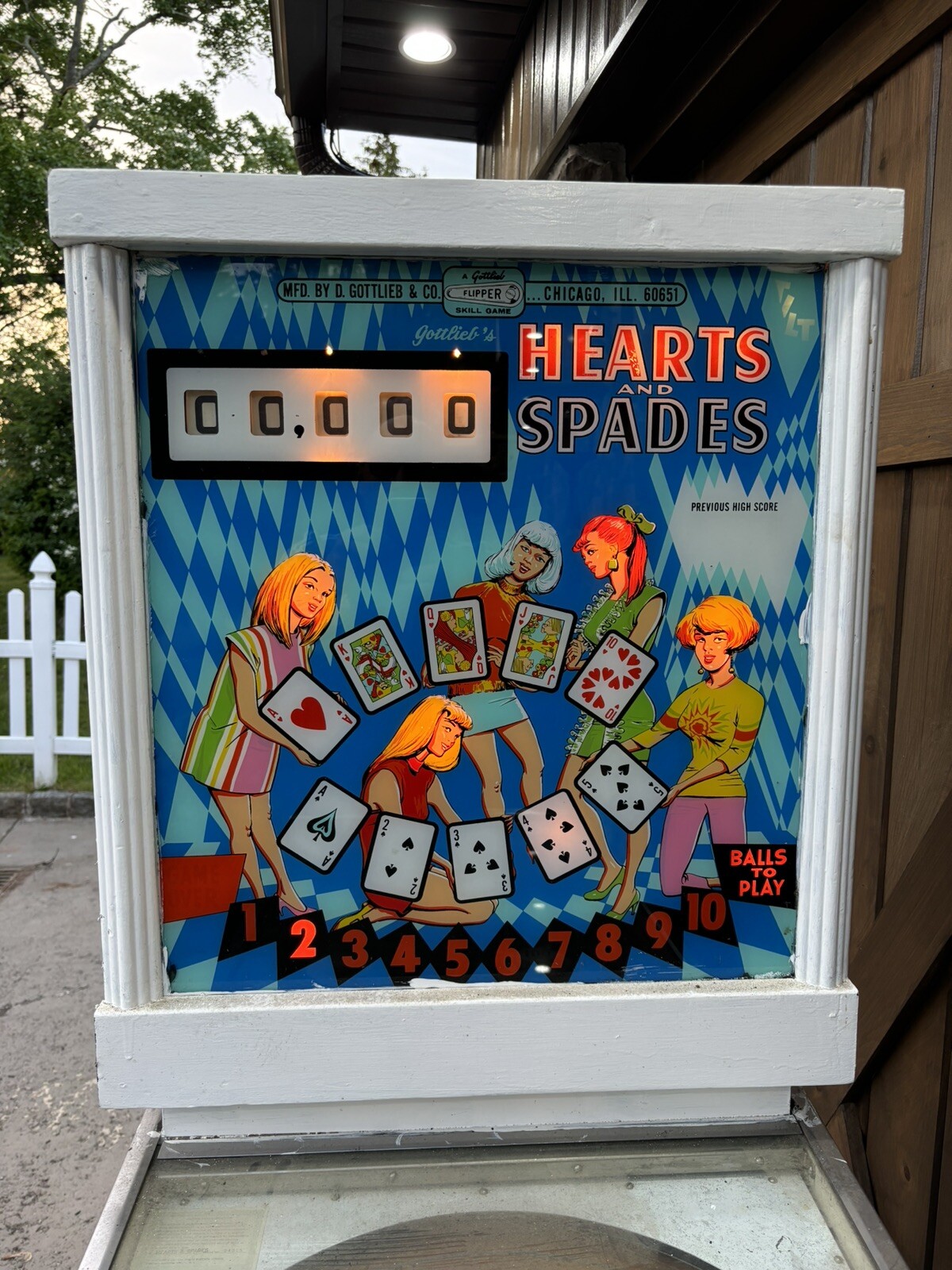 Hearts And Spades Pinball Machine eBay