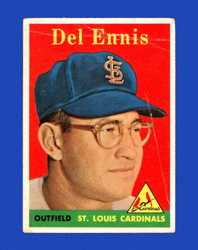 Del Ennis trading card