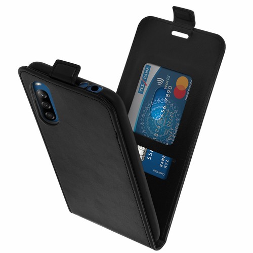 Case Sony Xperia L4 Vertical Flap Card Holder Protection