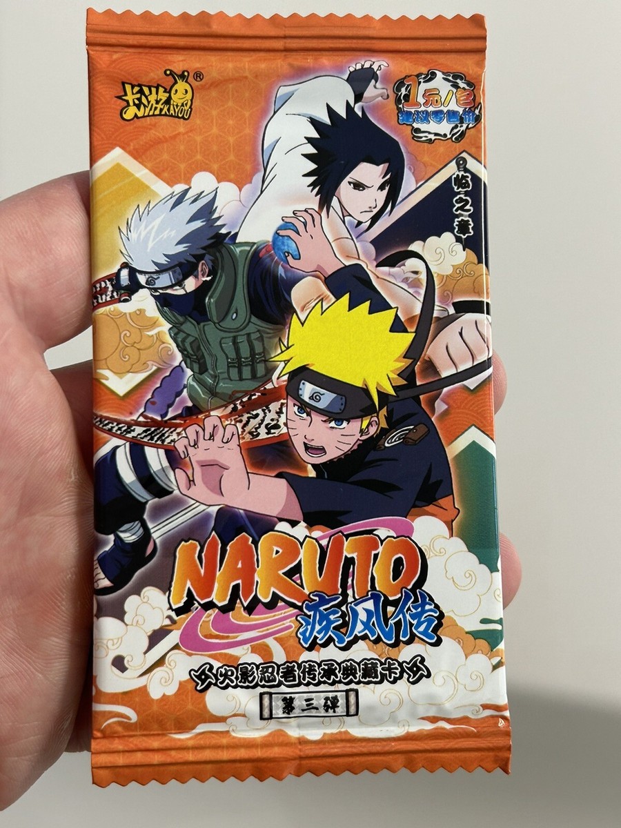 NARUTO トレーディングカードセット Naruto Japanese Trading Cards Booster Pack New | eBay
