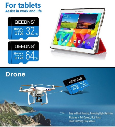 Micro SD TF Card High Speed Class10 Memory Card 16GB 32GB 64GB 128GB 256GB 512GB - Picture 7 of 19