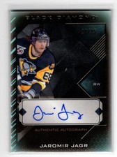 2021-22 Upper Deck Black Diamond Auto Jaromir Jagr Auto /25 Pittsburgh Penguins