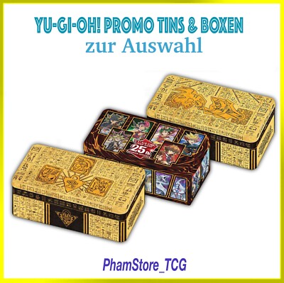 YuGiOh! PROMO TINS & BOXEN zur Auswahl.