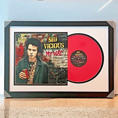 Framed Sid Vicious ''My Way''  - Pink Vinyl