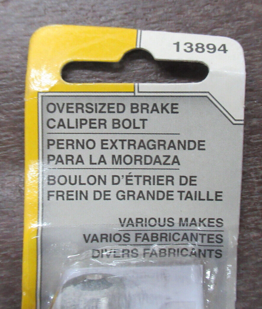 DORMAN 13894 OVERSIZED BRAKE CALIPER BOLT eBay