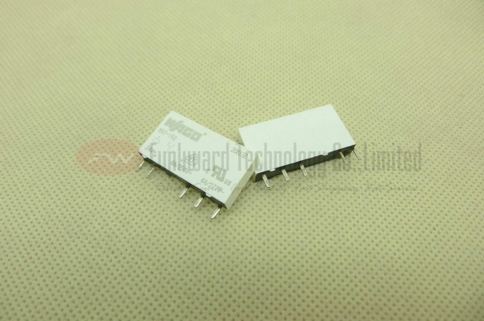 2Pcs WAGO 857-304 24VDC Socket Relay Module 250VAC 6A 2Pcs WAGO 857-304 24VDC Socket Relay Module 250VAC 6A