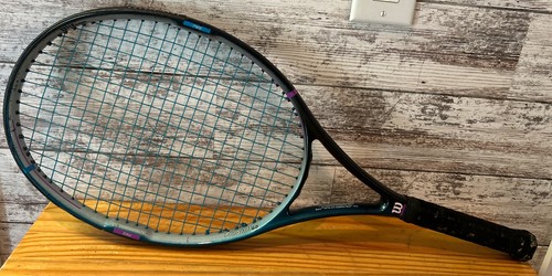 Wilson Pro Staff 6.0 110 Dual Taper Beam PWS Tennis Racquet 4 1/4 Cover - Read - Picture 6 of 11
