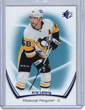 2021-22 SP Authentic Kris Letang Blue Pittsburgh Penguins