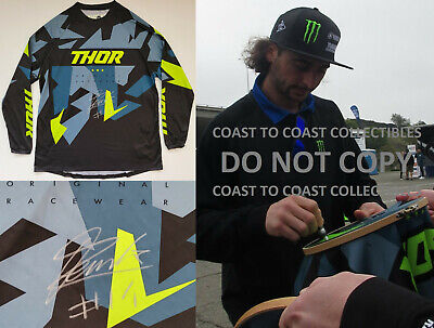 Dylan Ferrandis Supercross Motocross signed Thor Jersey COA proof autographed- Dylan Ferrandis Supercross Motocross signed Thor Jersey COA proof autographed-