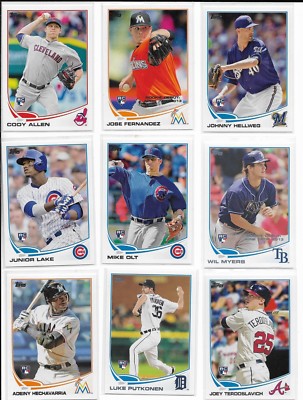 2013 Topps Update PICK-A-CARD Harper Gregorious Myers Arenado Cody Allen Wheeler