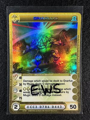 Chaotic TCG 3 Max EWS Gnarlus 27/100 SS 1st Ed Super Rare NM/LP | eBay