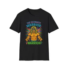 Ultimate Warrior T-Shirt – Retro WWE Legend Tee with High-Energy Design