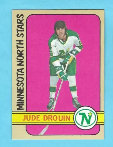 1972-73 Topps 153 Jude Drouin Minnesota North Stars! MINT!  *SET BREAK*