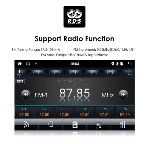7" Android 10 Double 2 Din Car Stereo 4Core 2+32G Radio GPS Wifi 4G OBD2 Carplay - Picture 15 of 21