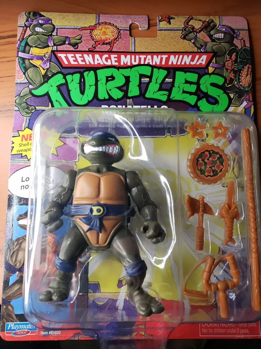 Teenage Mutant Ninja Turtles TMNT Classics Donatello Action Figure (with Storage Shell)