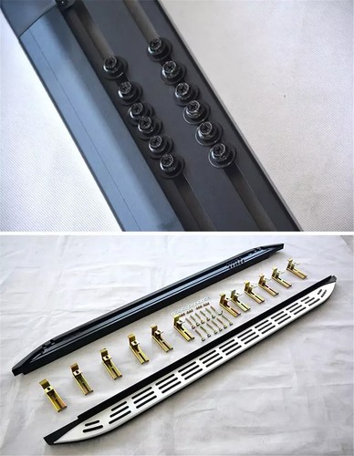 2 piezas peldaños laterales barra Nerf estriberas pedales aptos para Volvo XC40 2018-2025 - Imagen 4 de 13