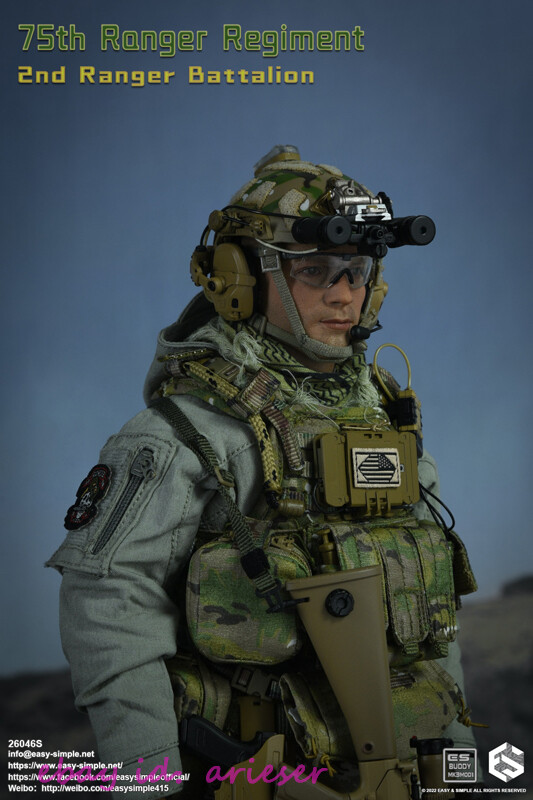 EASY&amp;SIMPLE 1/6 メリカ陸軍 第75レンジャー連隊 Amazon.co.jp: EASY&SIMPLE 1/6 メリカ陸軍 第75レンジャー連隊