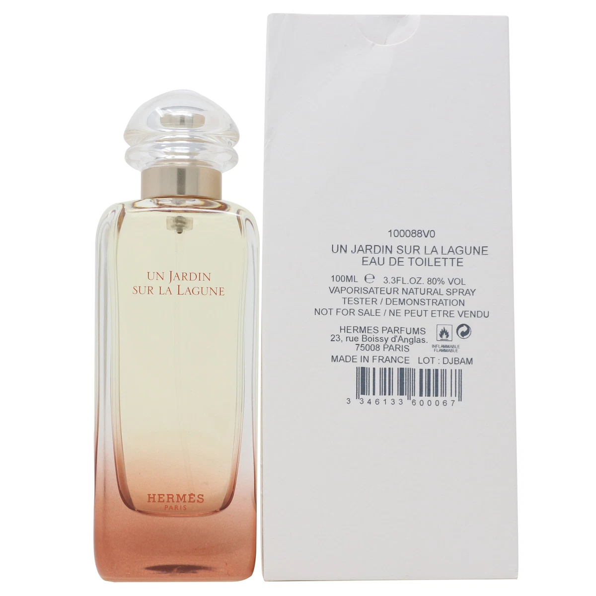 Un Jardin Sur La Lagune by Hermes Edt 3.3oz/100ml Spray New 3346133600067 |  eBay