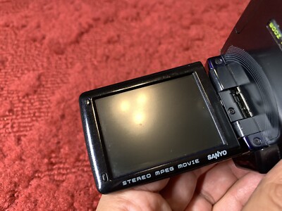 Sanyo XACTI VPC-CG6 Digital Movie Camera MPEG-4 Digicam TESTED NO