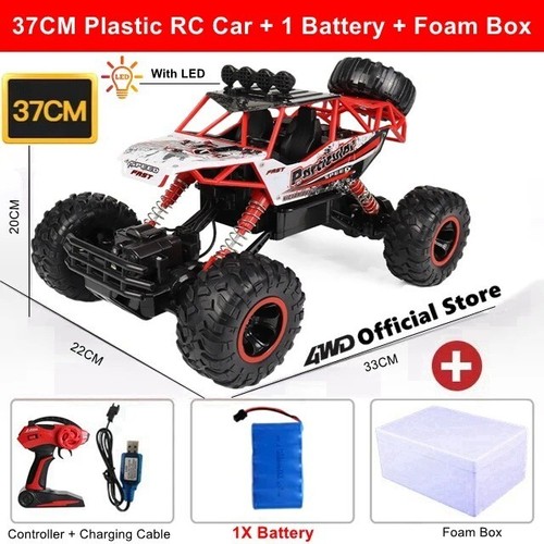 4WD Remote Control Off Road RC Car Radio Climbing Super Alloy Truck Buggy 4x4 - Picture 25 of 30