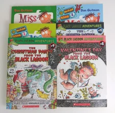 Lot Of 6 My Weirder School & Black Lagoon Scholastic Children's Paperback Books