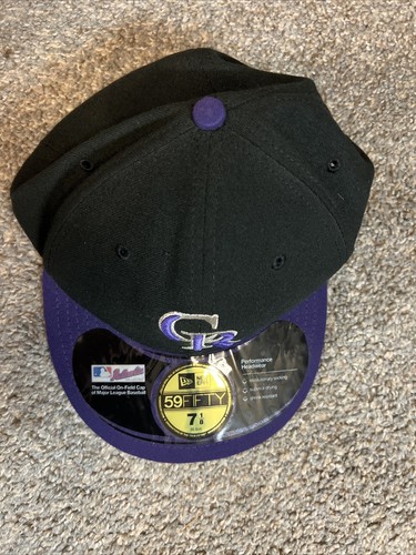 Colorado Rockies Mütze AUTHENTISCHE SAMMLUNG Made in USA auf dem Feld Gr. 7 1/8 - Bild 6 von 6