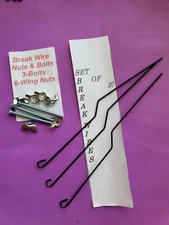 MILLS / PACE / WATLING / JENNINGS BREAK WIRE SET W/ HARDWARE ANTQ SLOT MACHINE