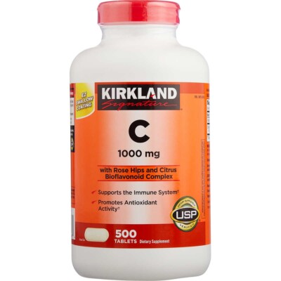 Kirkland Signature Vitamin C 1000 mg., 500 Tablets