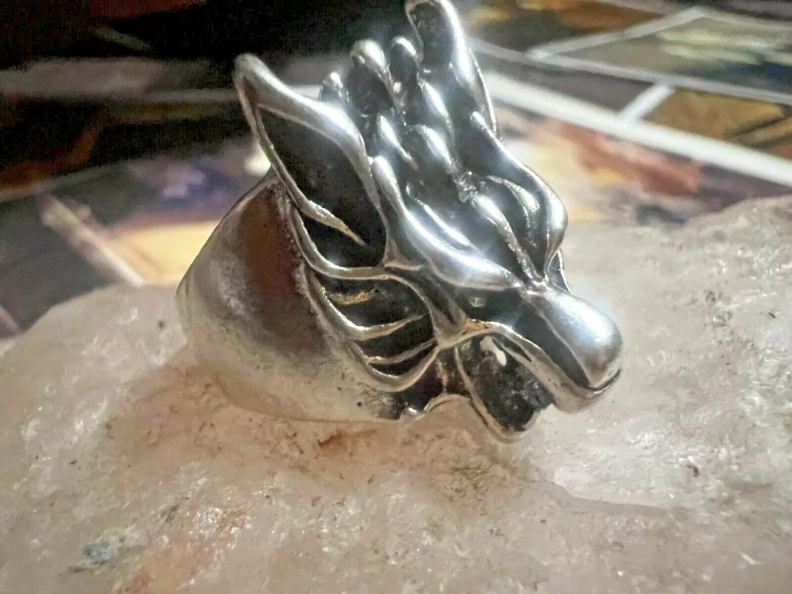 Supreme Horus Spirit Power Ring – A++ Egyptian Yantra Vortex for Psychic Energy