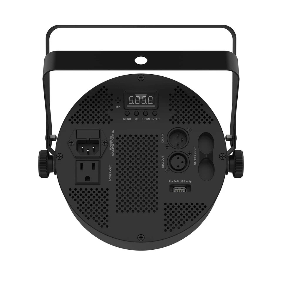 Chauvet DJ SlimPACK Q12 ILS (4) SlimPAR Q12 ILS RGBA Lights+DMX Cables+Carry Bag - Image 4 of 4