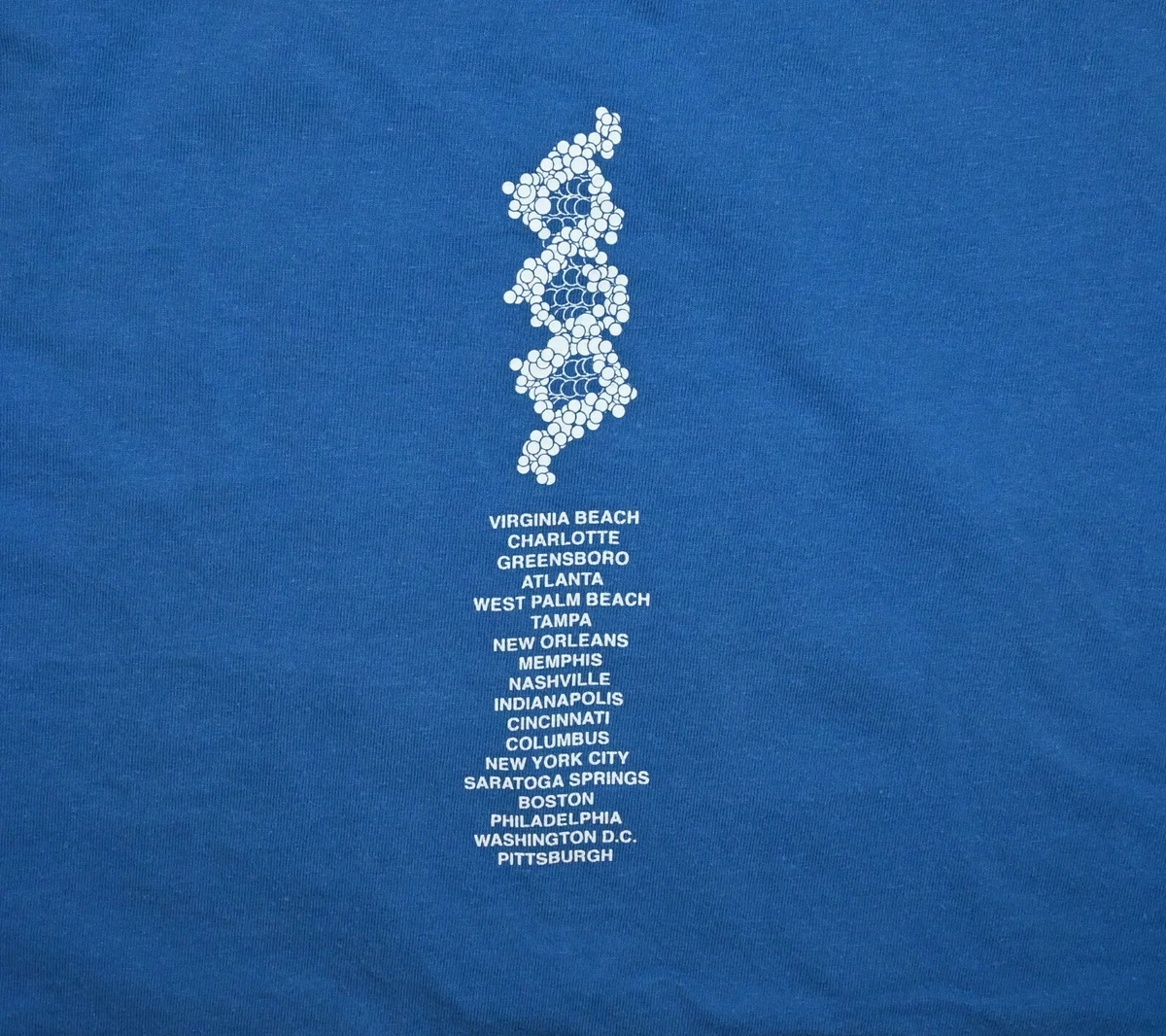 *2000 PEARL JAM* vintage rock concert tour tee t-shirt (XL) Binaural Y2K 1990's