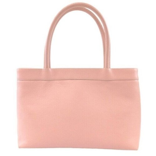 CHANEL CC Timeless Caviar Logo Shoulder Tote Bag Pink Leather Purse - Picture 5 of 12